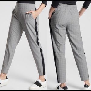 Athleta Brooklyn Plaid Ankle Pants